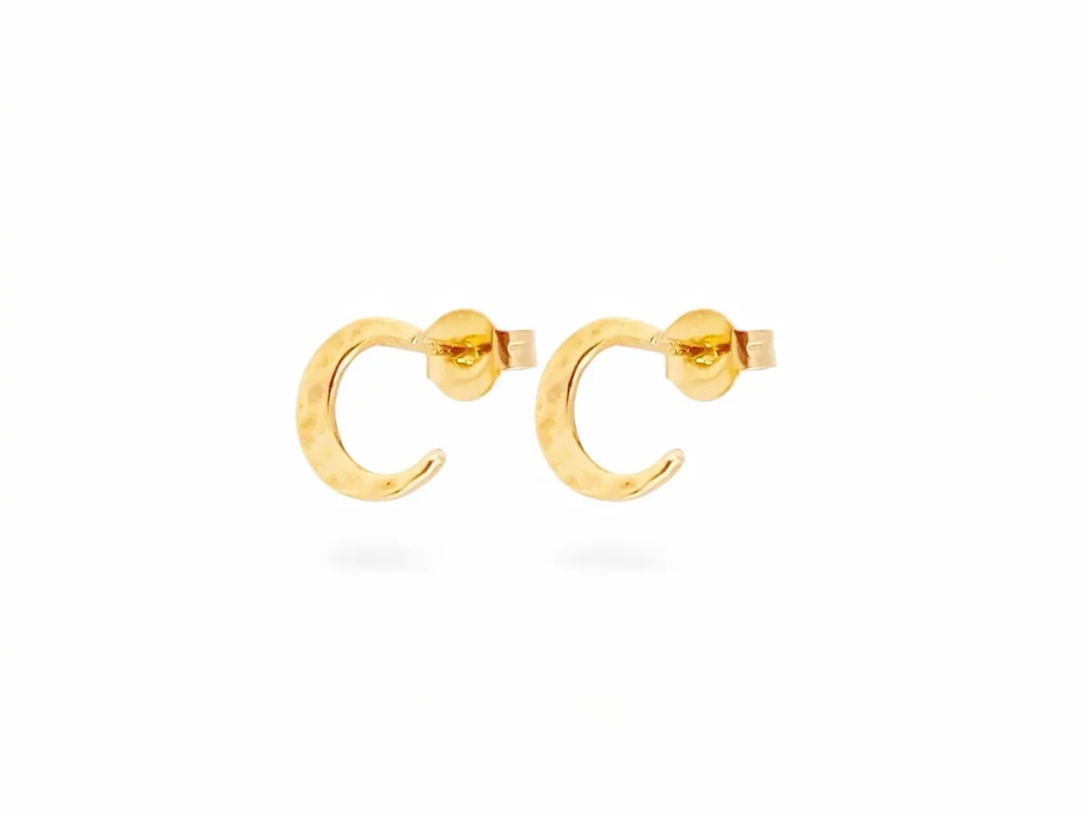 Mond Ohrstecker Wasserfest – Bild 4
