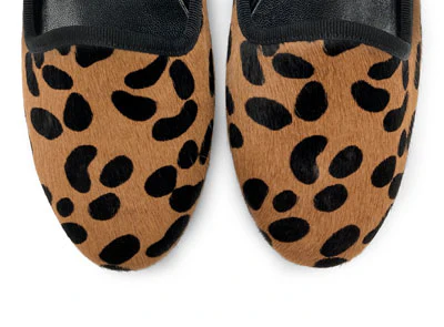 Slippers donna maculate in cavallino marrone – Bild 6