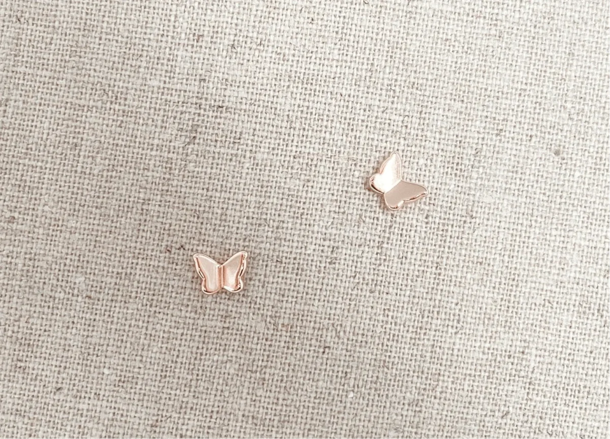 Ohrstecker Schmetterlinge – Bild 7