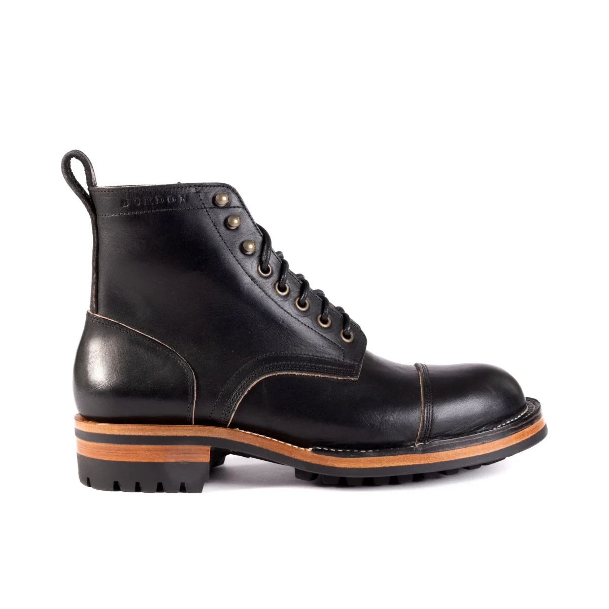 Tukano Cap Toe Schwarz – Bild 2