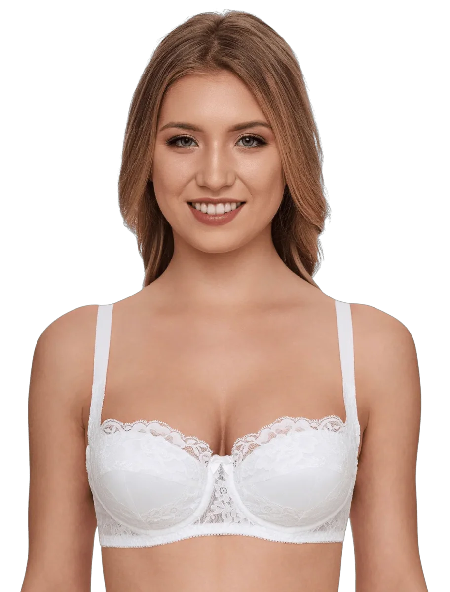 Dirndl BH, SUSA, weiß, Push up, 8864 – Bild 2