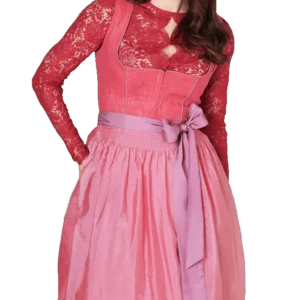 Dirndl Krüger Collections, Amandine, 70 cm, rot rosa