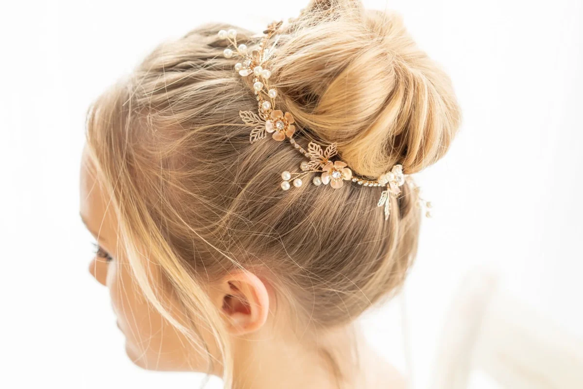 Braut Haarkranz | ELENA – Bild 3