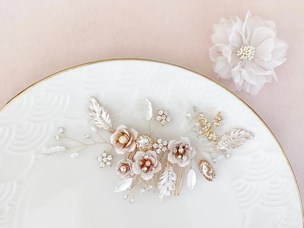 Boho Braut Haarschmuck | ELENA – Bild 3