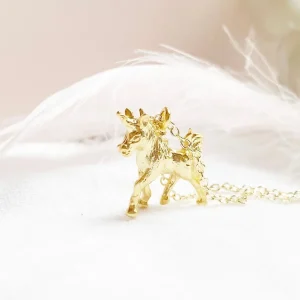Einhorn Kinder Halskette