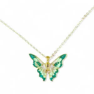 Kinder Halskette Schmetterling