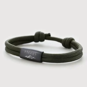 Personalisiertes Segeltau Armband für Herren